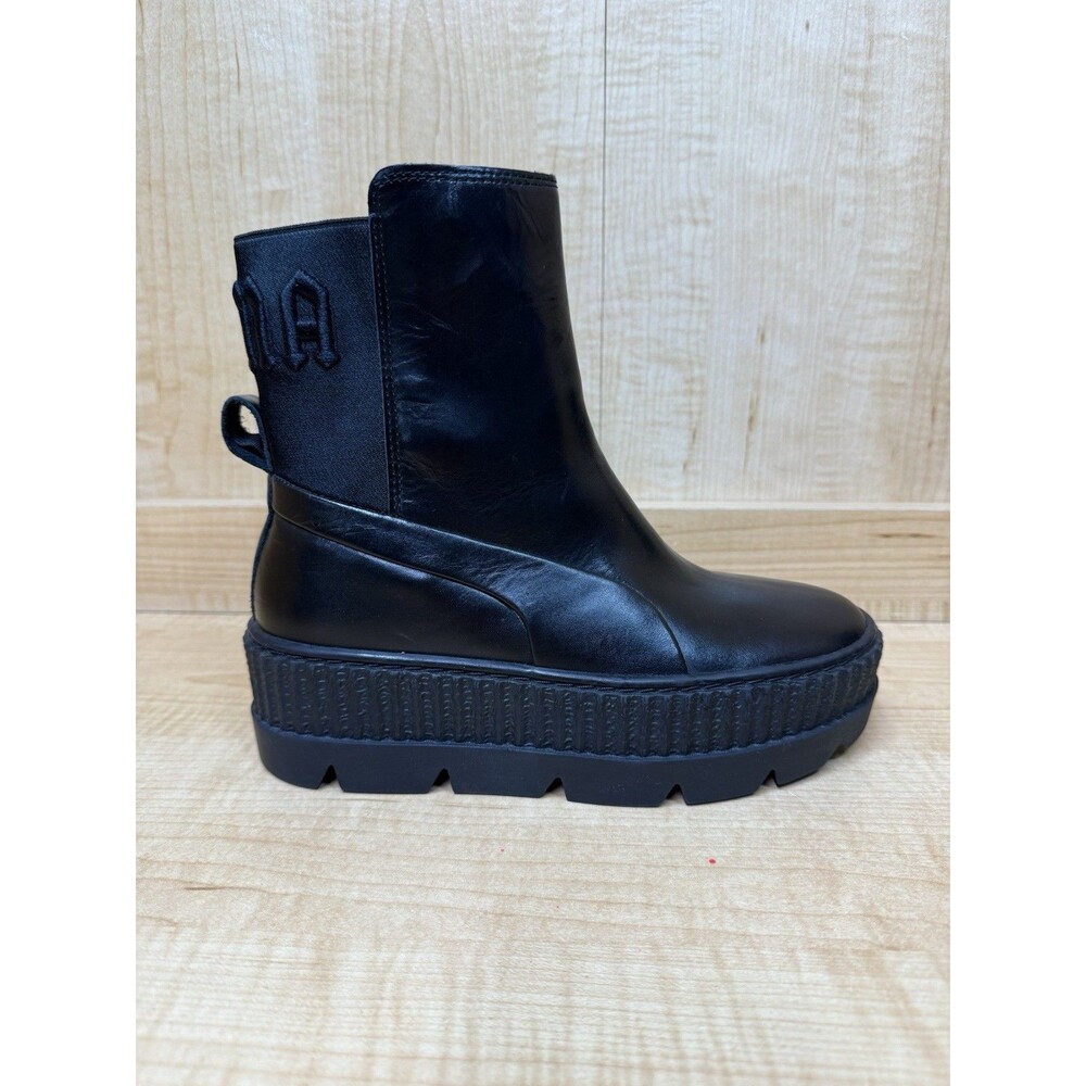 FENTY x PUMA Rihanna Chelsea Sneaker Boot (Women’s, Size 5.5, Black) - Picture 10 of 16